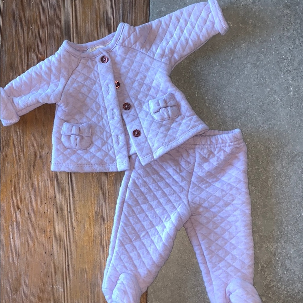 Koala Baby Newborn cozy lavender set